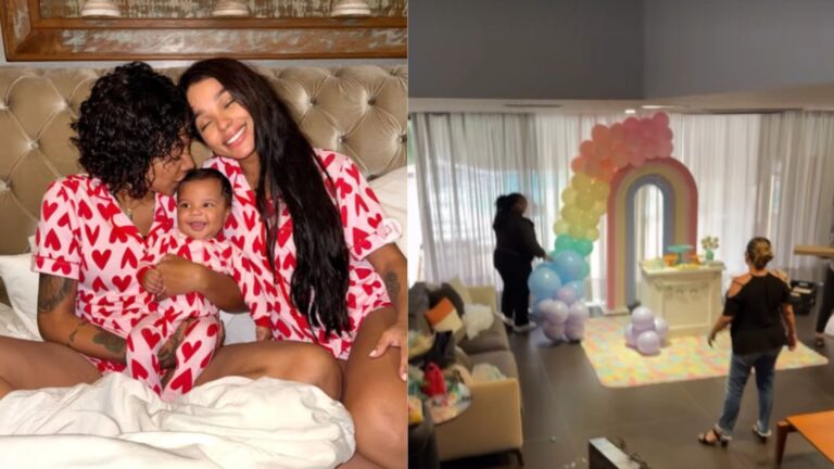 Brunna Gonçalves revela detalhes do mêsversário da filha
