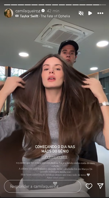 Camila Queiroz — Foto: Reprodução/Instagram @camilaqueiroz