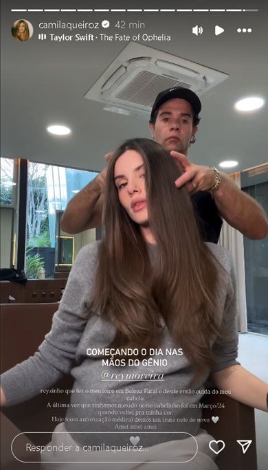 Camila Queiroz — Foto: Reprodução/Instagram @camilaqueiroz