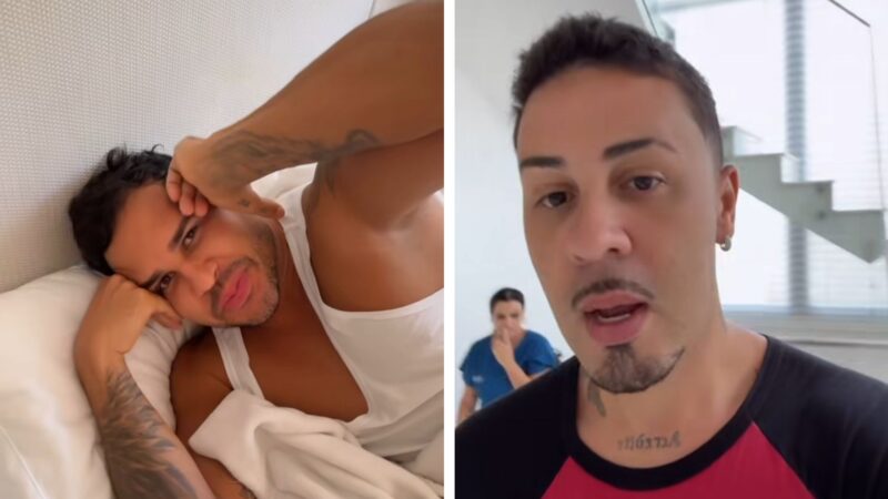 Lucas Guimarães passa noite com o ex e fala sobre reconciliação