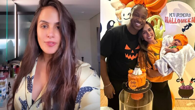 Thiaguinho, Carol Peixinho e Bento - Foto: Reprodução / Instagram @carolpeixinho