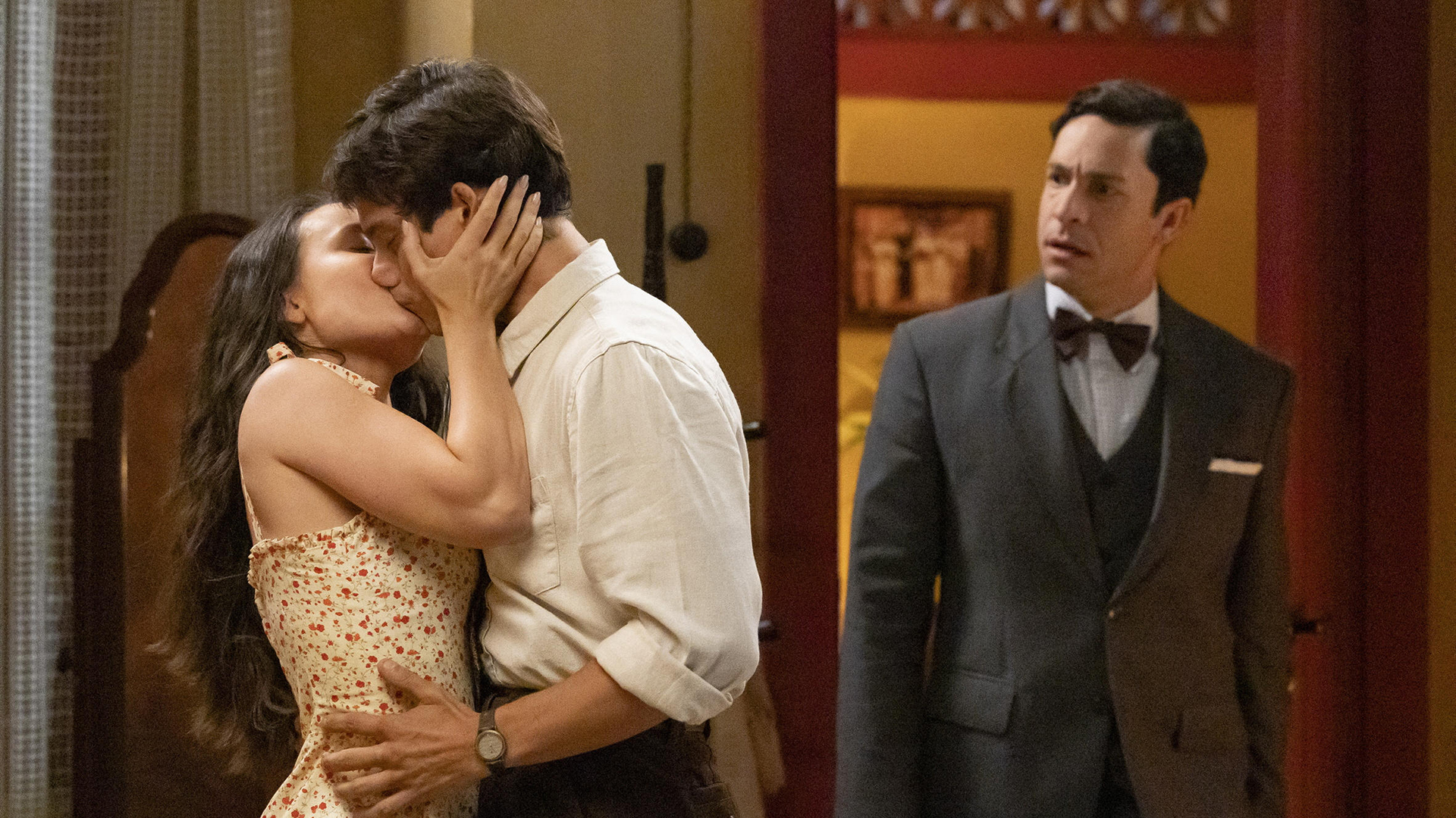 Celso reencontra Estela na novela Êta Mundo Melhor - Foto: Globo / Manoela Mello