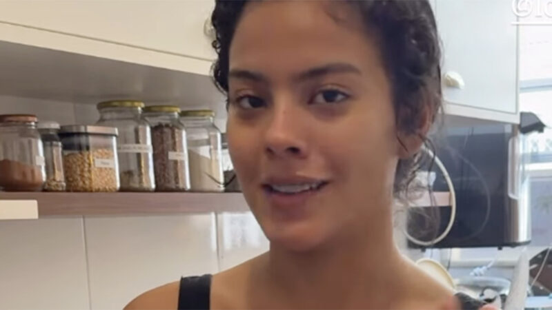 Veja como é a cozinha simples do apartamento de Bella Campos