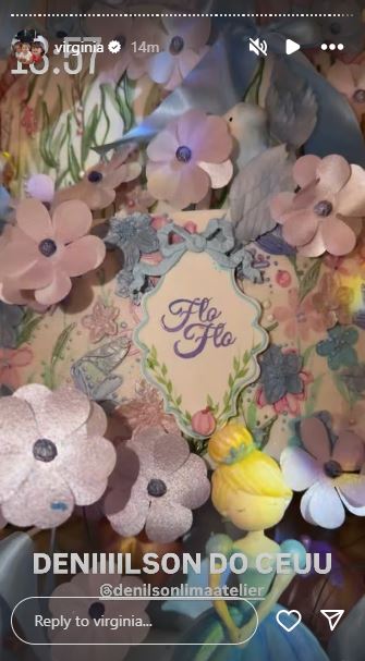 Detalhes da festa de Maria Flor - Foto: Reprodução / Instagram
