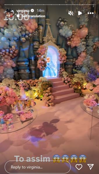Detalhes da festa de Maria Flor - Foto: Reprodução / Instagram