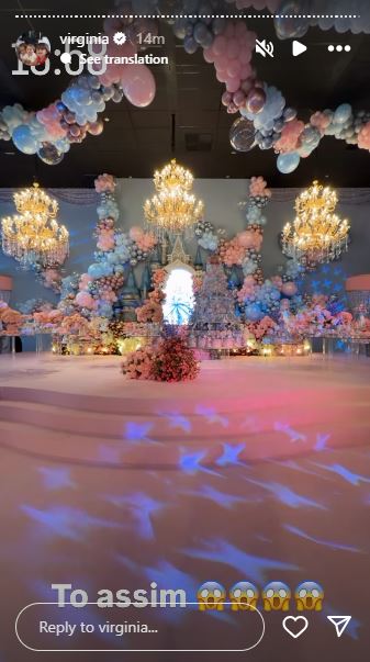 Detalhes da festa de Maria Flor - Foto: Reprodução / Instagram
