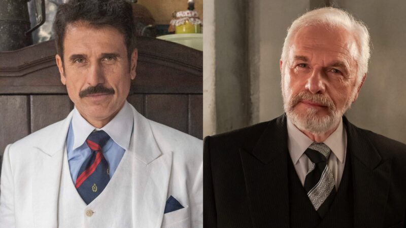 Ernesto (Eriberto Leão) e Paixão (Henri Pagnoncelli)