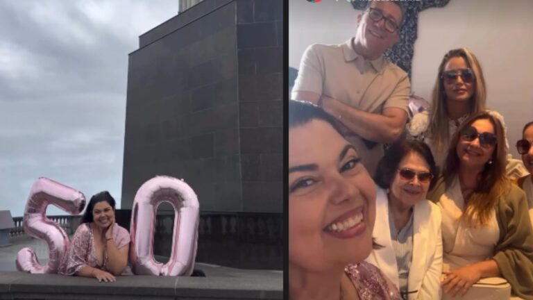 Fabiana Karla comemora seus 50 anos