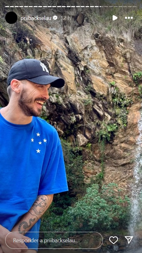 Irmã de Felipe Selau presta homenagem ao ator - Reprodução/Instagram @priibackselau