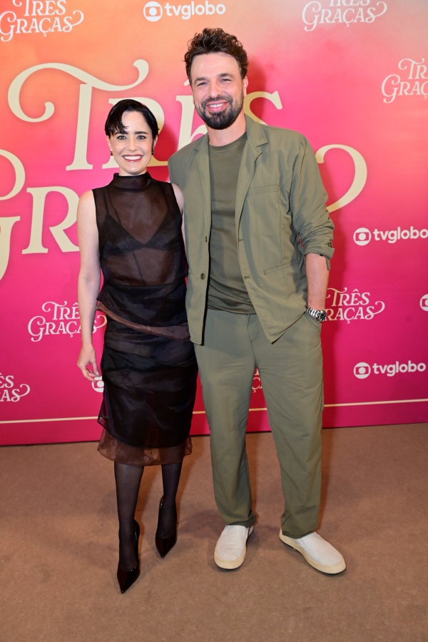 Fernanda Vasconcellos e o marido, Cássio Reis 