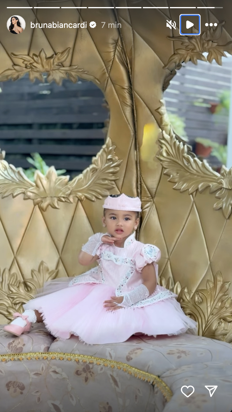 Festa de aniversário da Mavie, filha de Neymar Jr e Bruna Biancardi - Foto: Reprodução / Instagram