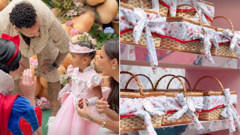 Mavie: Veja as lembrancinhas do aniversário da filha de Neymar Jr e Bruna Biancardi