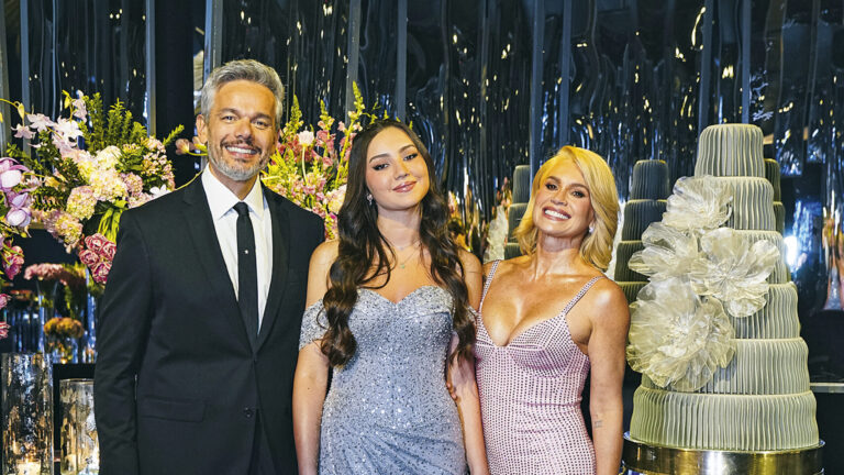 Flávia Alessandra e Otaviano Costa detalham festa de 15 anos da filha, Olívia: ‘Ela decidiu tudo’