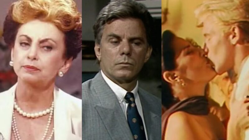 Odete, Marco Aurélio e Fátima em Vale Tudo (1988) - Foto: Reprodução / TV Globo
