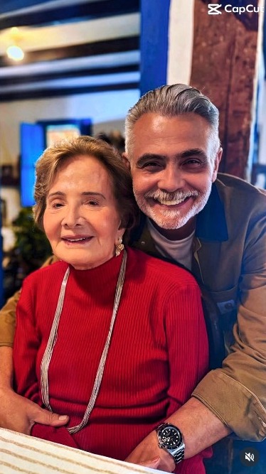 Glória Menezes e Tarcísio Filho - Reprodução/Instagram @mocitafagundes_oficial