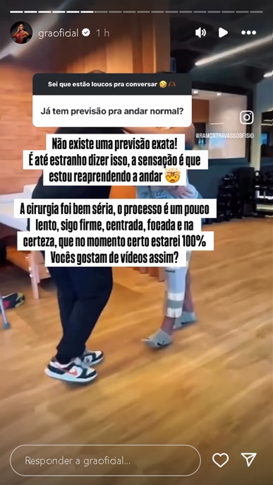 Gracyanne Barbosa -Foto: Reprodução/Instagram @graoficial