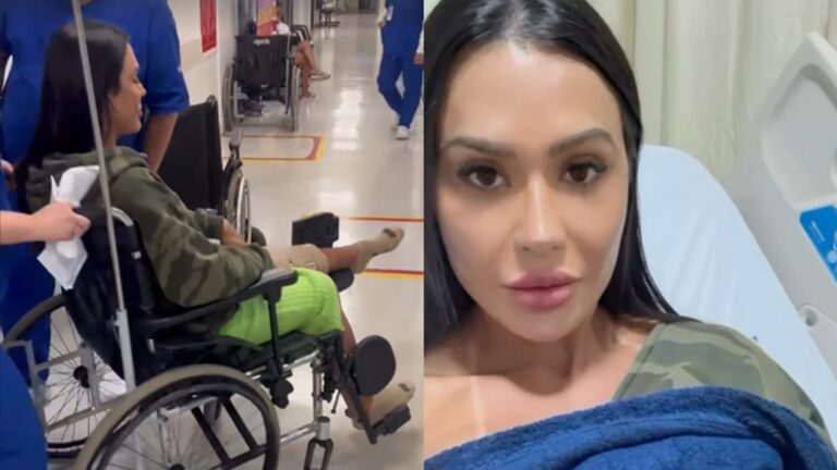 Gracyanne Barbosa vai parar no hospital e revela o que aconteceu: ‘Muita dor’