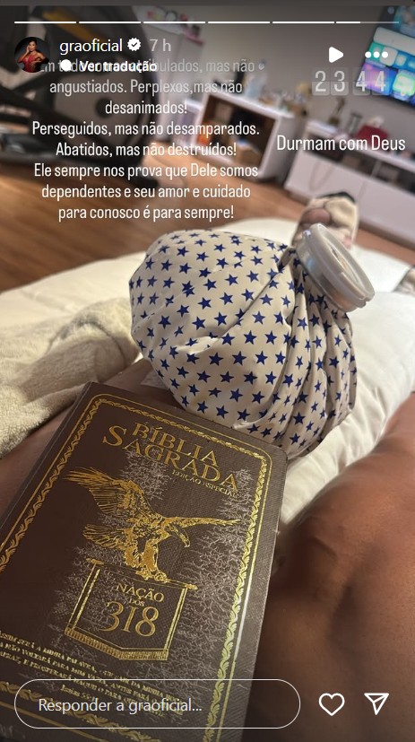 Gracyanne Barbosa desabafa após assalto - Reprodução/Instagram @graoficial