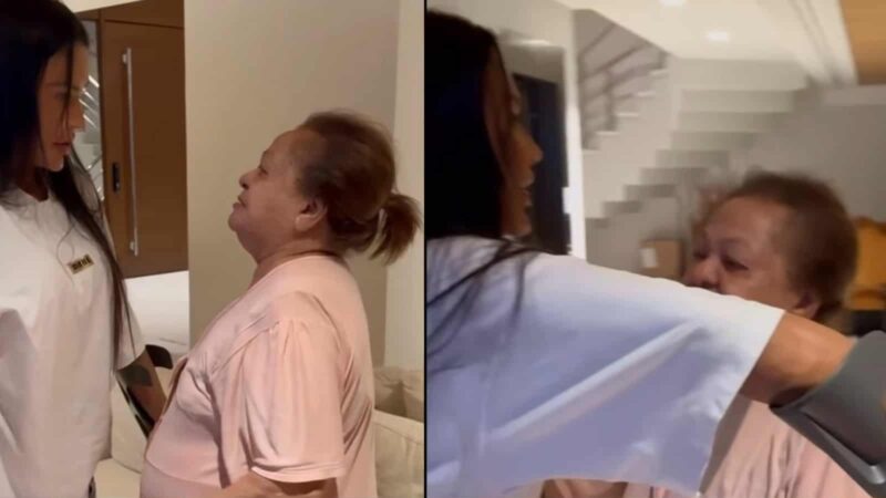 Gracyanne Barbosa reencontra mãe de Belo após deixar hospital: ‘Vencer juntas’