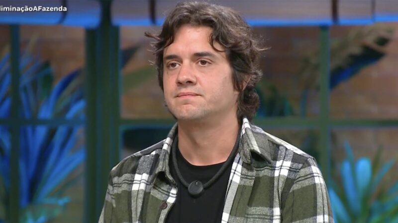 A Fazenda 17: Gui Boury é o terceiro eliminado do reality