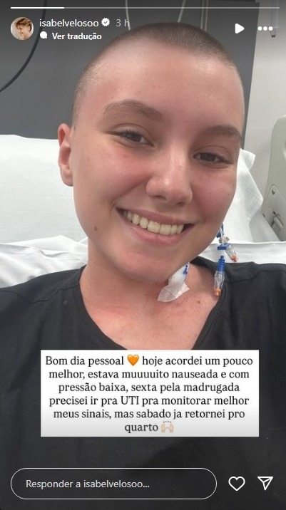 Isabel Veloso - Foto: Reprodução / Instagram @isabelvelosoo