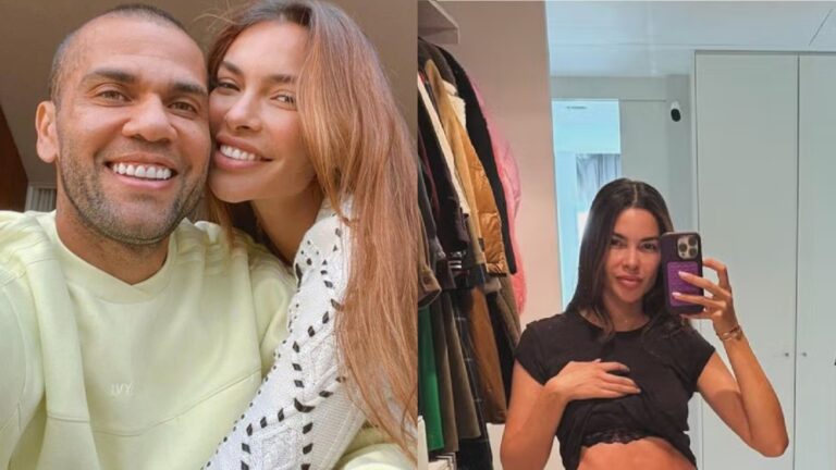 Esposa de Daniel Alves mostra a barriga 30 dias após o parto e revela como recuperou o corpo