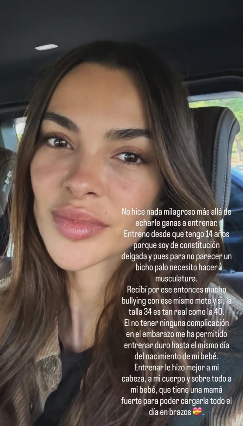 Joana Sanz exibe o corpo 30 dias pós-parto — Foto: Reprodução/Instagram @joanasanz