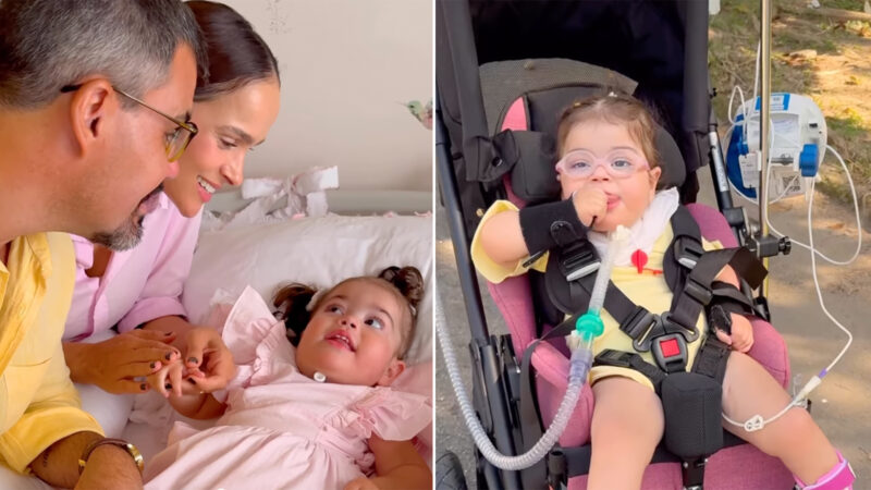 Esposa de Juliano Cazarré revela desafio com a saúde da filha: ‘Muitas complicações’
