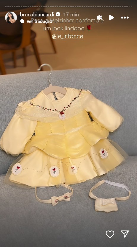 Bruna Biancardi exibe detalhes do look de Mel - Reprodução/Instagram @brunabiancardi