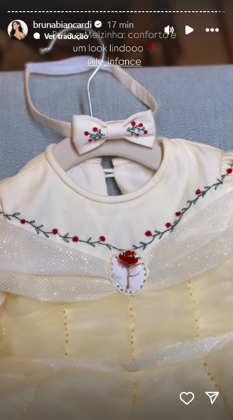 Bruna Biancardi exibe detalhes do look de Mel - Reprodução/Instagram @brunabiancardi