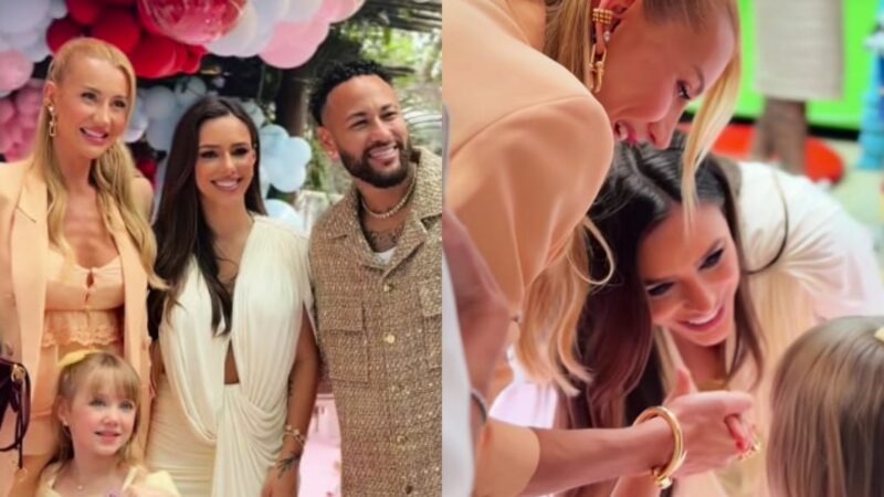 Ana Paula Siebert, Vicky, Bruna Biancardi e Neymar