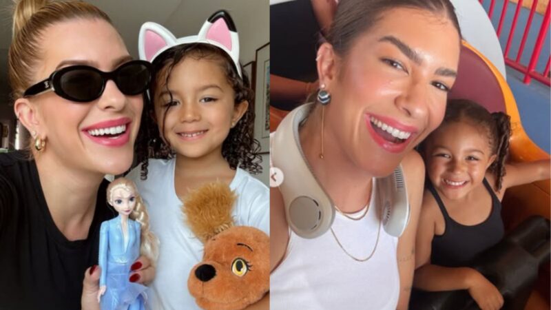 Lore Improta viaja sem a filha e rebate críticas de fãs