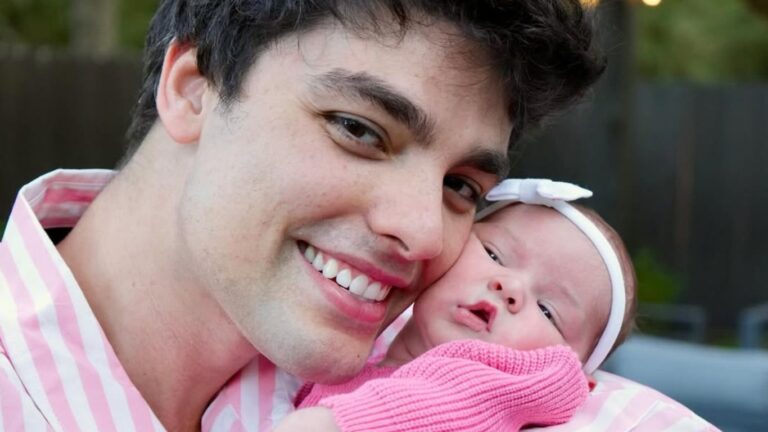 Lucas Bley rebate críticas sobre criação da filha: “Não é uma competição”