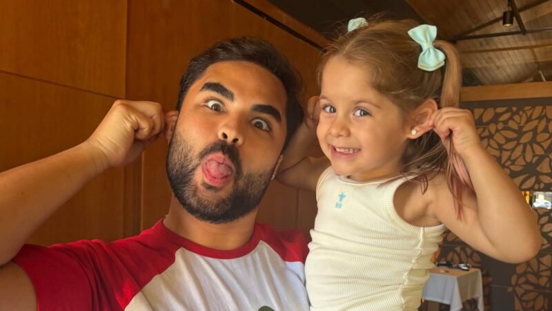 Lucas Guedez e Maria Flor