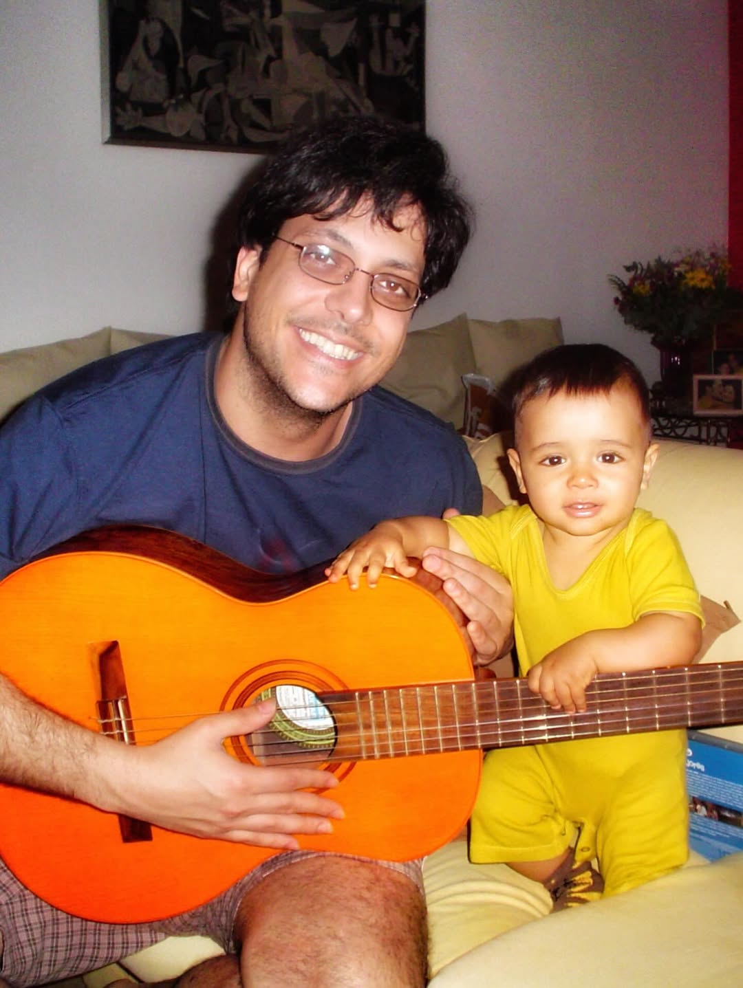 Lucio Mauro Filho com o primogênito, Antonio Bento - Foto: Reprodução / Instagram @luciomaurofilhooficial