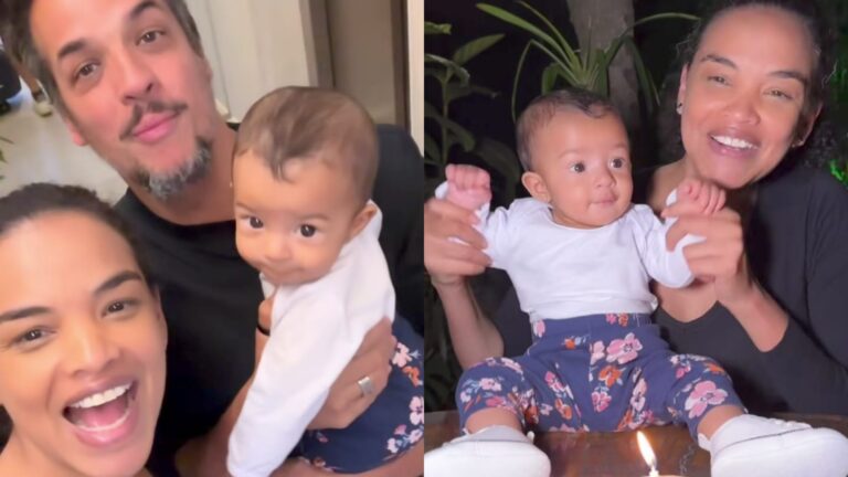 Filha de Lucy Ramos ganha ‘bolo diferentão’ em seu mesversário: ‘Experimentar novos sabores’