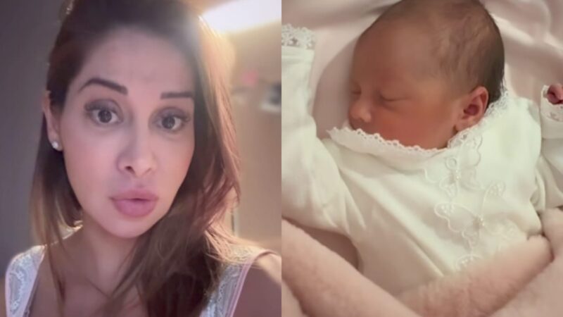 Maíra Cardi relata susto com a filha recém-nascida: ‘Ficou sem respirar’