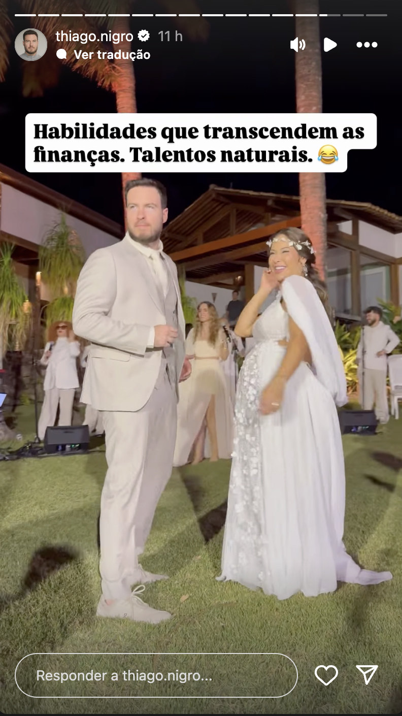 Renovação dos votos de Maíra Cardi e Thiago Nigro - Foto: Reprodução / Instagram