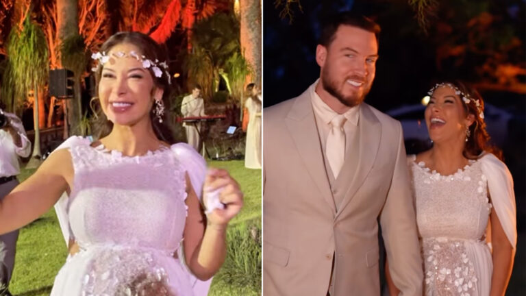 Maíra Cardi renova os votos de casamento com Thiago Nigro em festa grega