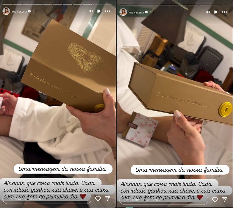 Renovação dos votos de casamento de Maíra Cardi e Thiago Nigro - Foto: Reprodução / Instagram @mairacardi