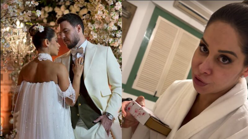Renovação dos votos de casamento de Maíra Cardi e Thiago Nigro - Foto: Reprodução / Instagram @mairacardi