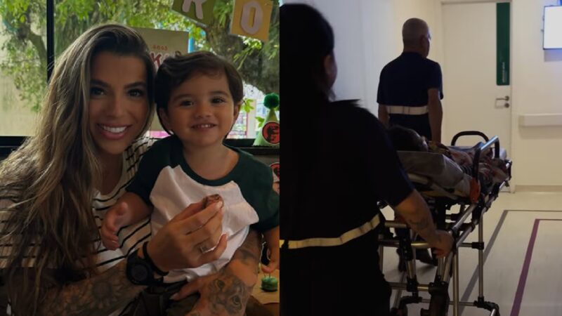 Petra Mattar pede orações para o filho — Foto: Reprodução/ Instagram @petra