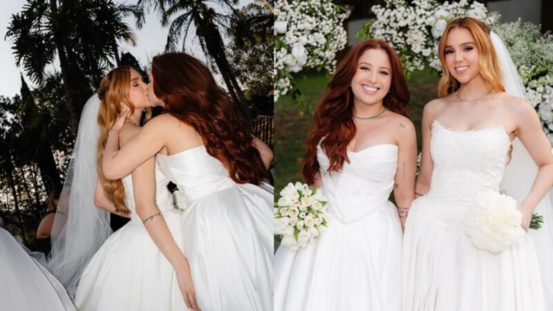 Mari Fernandez e Júlia Ribeiro: veja as fotos oficiais do casamento