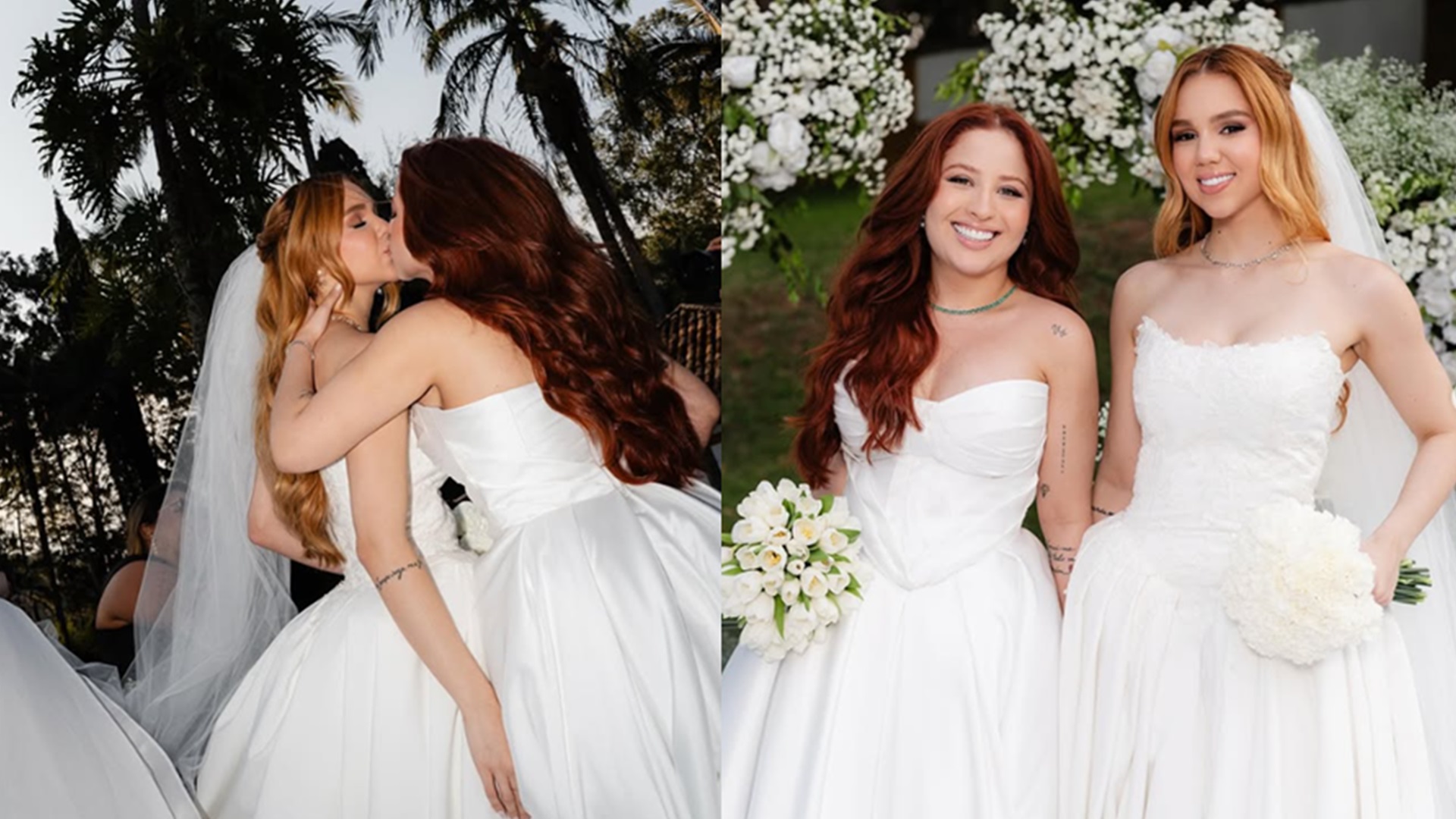 Casamento de Mari Fernandez e Júlia Ribeiro - Foto: Reprodução/Instagram @marifernandez