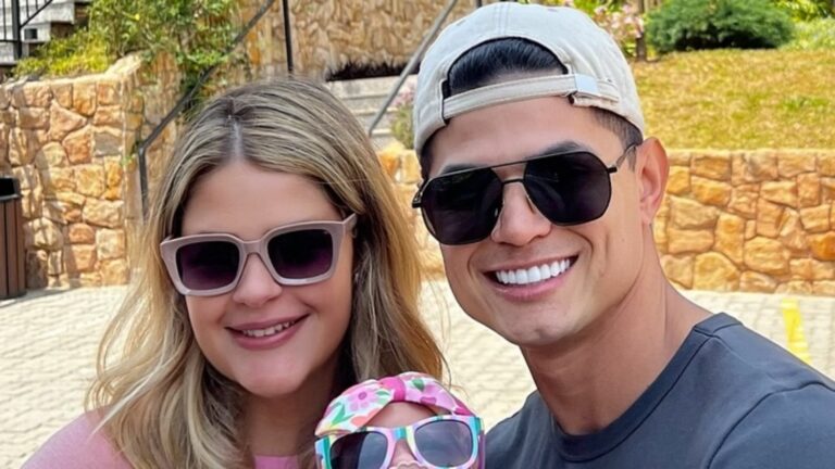 Filha de Maria Cavalcante rouba a cena em fotos em família: ‘Que fofura’