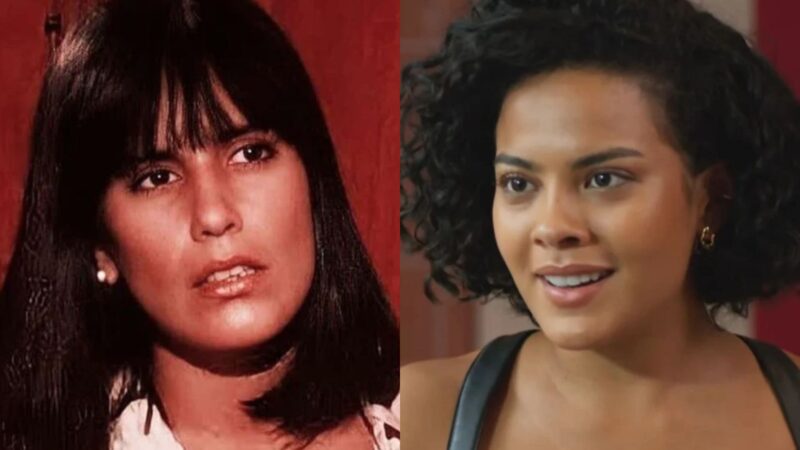 Gloria Pires e Bella Campos viveram Maria de Fátima em Vale Tudo - Foto: Reprodução / TV Globo