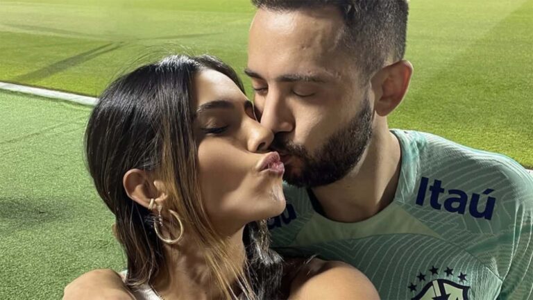 Esposa de jogador Everton Ribeiro fala sobre câncer do marido: ‘Mês intenso’