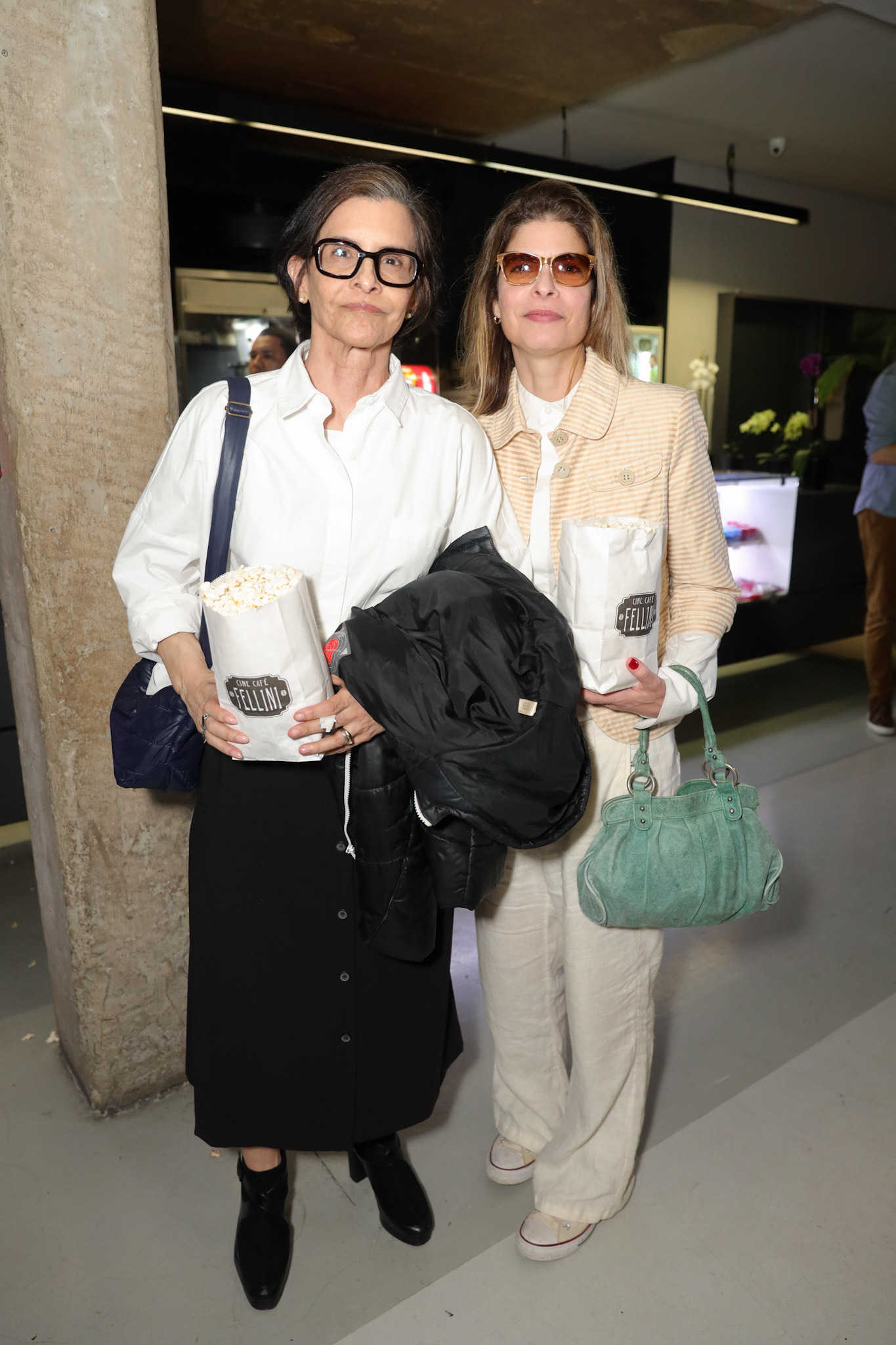 Marina Lima e Lídice Xavier - Foto: Lucas Ramos / Brazil News