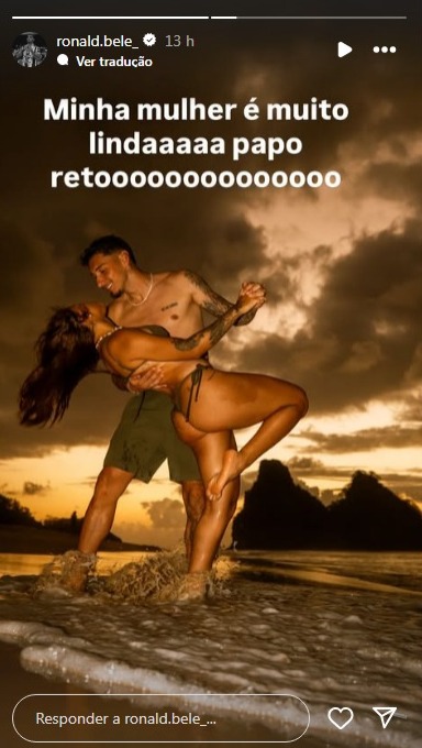 MC Lomma e Ronald Belé - Foto: Reprodução / Instagram @ronald.bele_