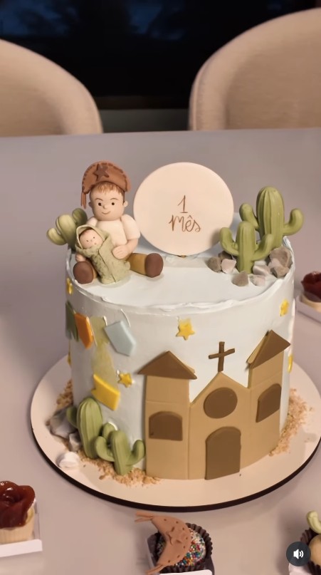 Mesversário do filho de Ary Mirelle - Foto: Reprodução / Instagram @arymirelle